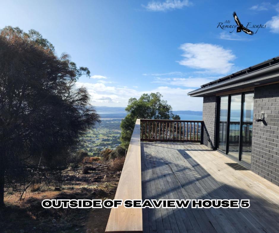 Mount Rumney Escapes - 5 Seaview Kangaroo House Exterior foto
